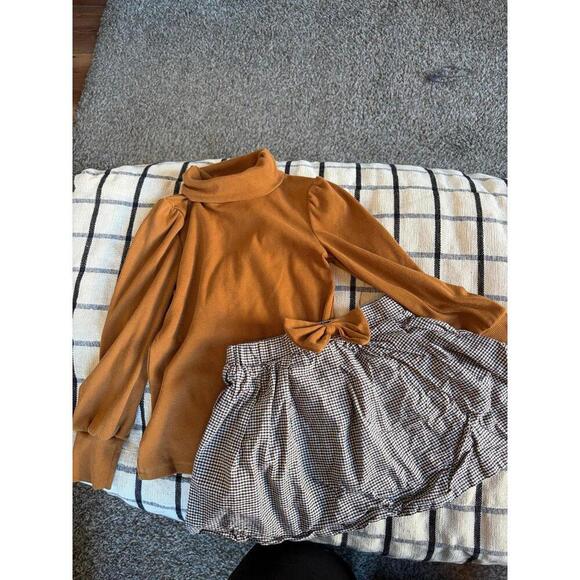 Other - Youth Wren James plaid and brown set size 7/8